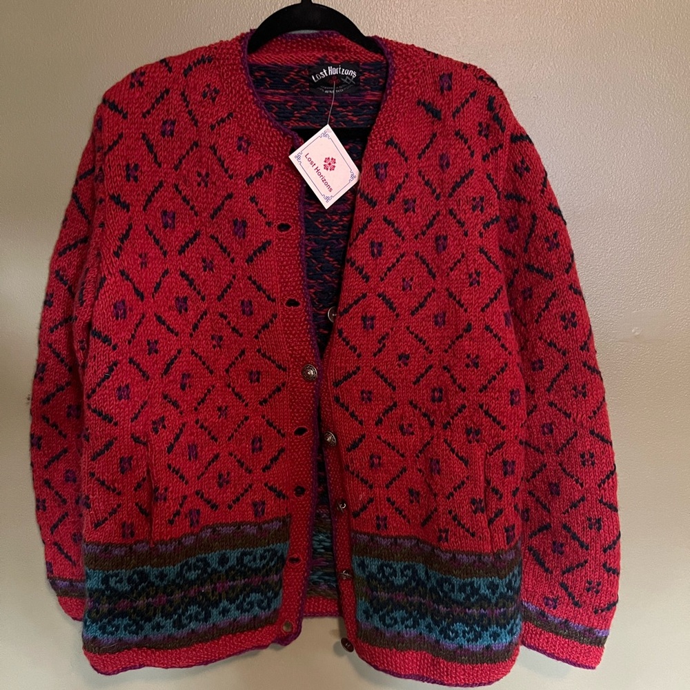 Handmade Sweater - 100% Wool